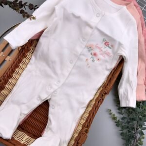 Baby Girl Little Lovely One Sleepsuits