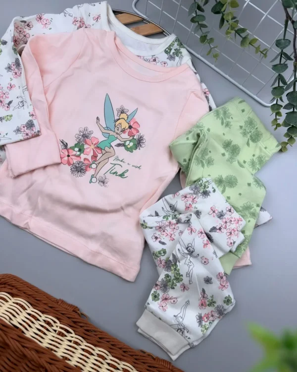 Baby Girl Tinker Bell Pajama Set
