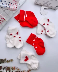 Red Heart Baby Socks 5 Pack by N€xt