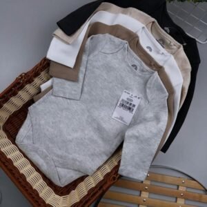 Neutral Baby essential long sleeve bodysuits 5 pack