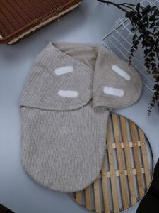 Biscuit Chenille Unisex Swaddle Wrap