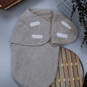 Biscuit Chenille Unisex Swaddle Wrap