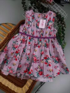 Lilac Floral Party Dress
