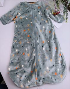 Cotton Lined 2.5 Tog Baby Fleece Long Sleeve Sleep Bag