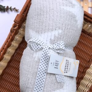 Ultra-Soft Star Chenille Baby Blanket