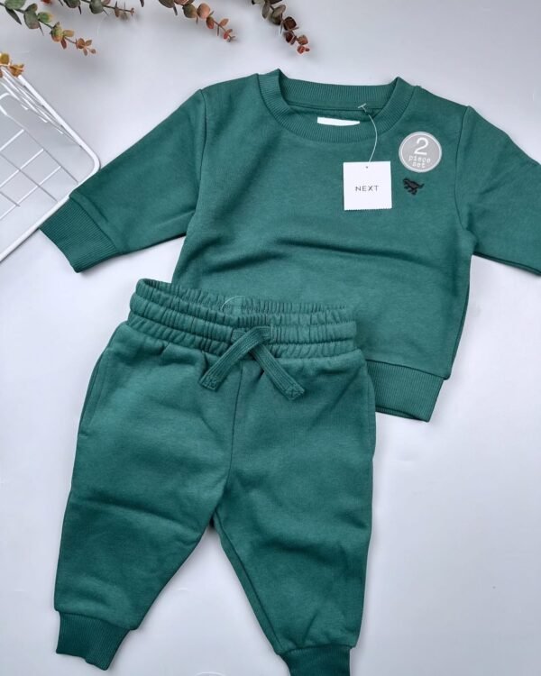 Green Jersey Jogger set - Image 2