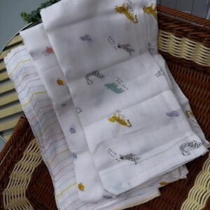 Adorable Muslin Squares for Everyday Baby Comfort – Little Pudsey Club 3 Pack