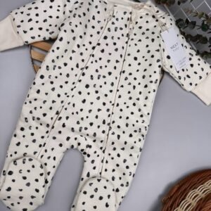 Mono Spot 2.5 TOG Wadded Baby Sleepsuit