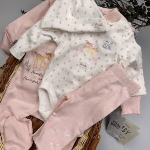 George Disney 4 Pc Pink Receiving Set